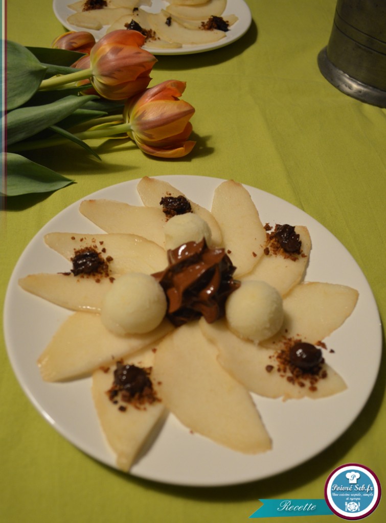 CARPACCIO_POIRE_BELLE_HELENE_recette