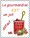 Timbre_La gourmandise_est_un_joli_défaut