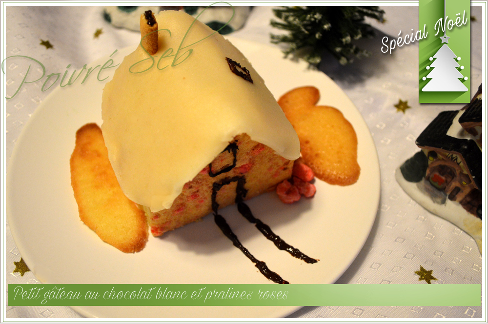 Petit gâteau de Noël en petite maison