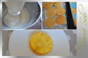 Tartelette exotique et lait de coco ananas en verrine_préparation 3