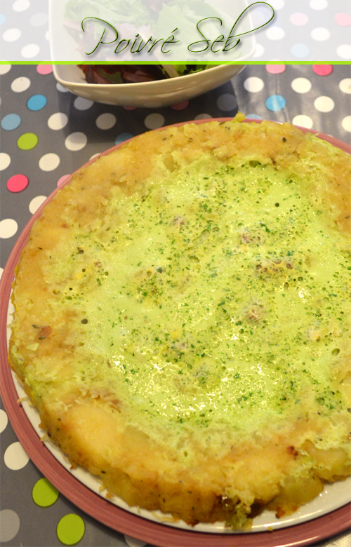 Tatin de pomme de terre Laurette présentation