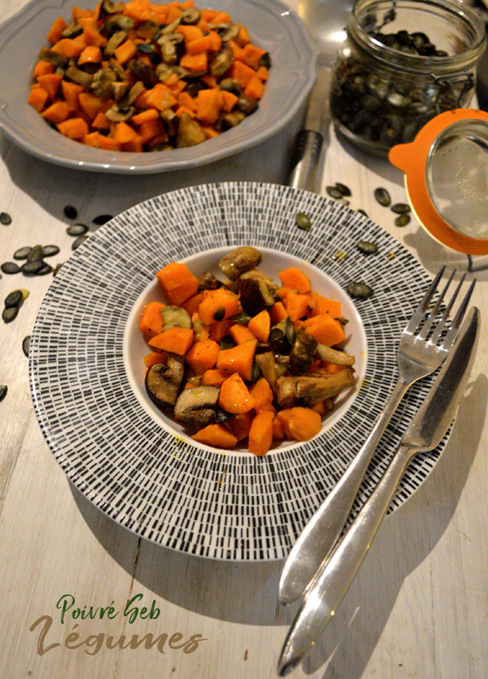 Fondant de patate douce aux saveurs automnales