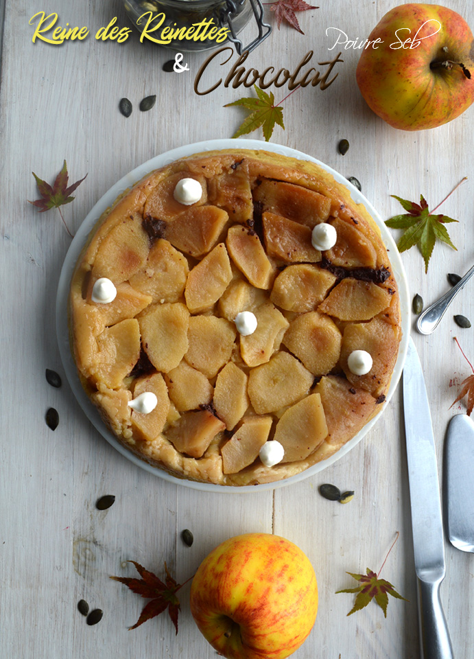 Tarte tatin Royale chocolat