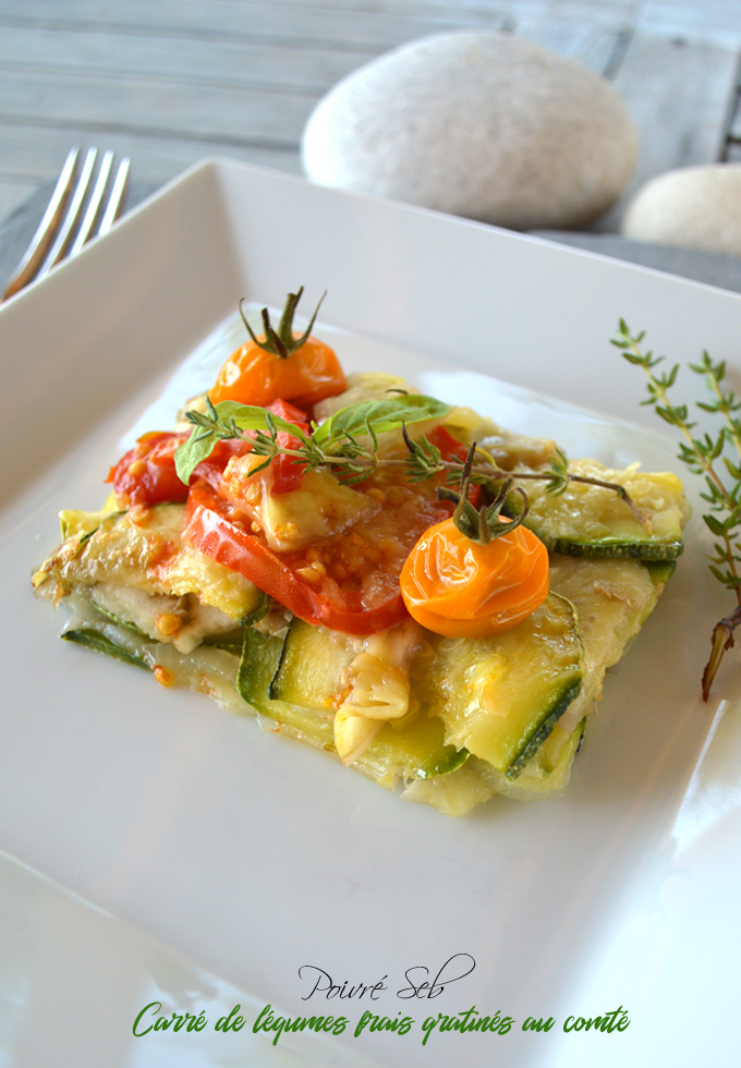 Carre De Legumes Frais Gratines Au Comte Poivre Seb