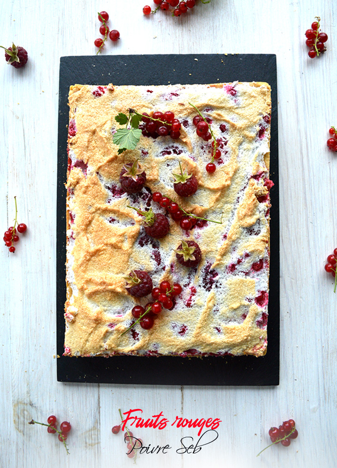 Tarte meringuée aux fruits rouges